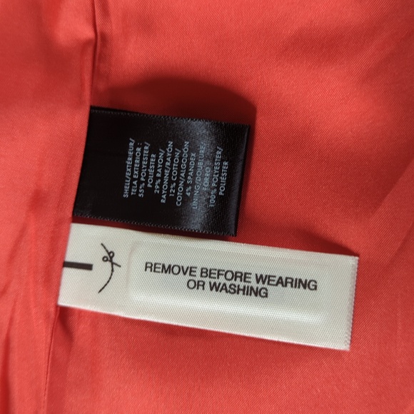 Ann Taylor Petite NWT Chambray Coral Skirt Womens Size 4P - Picture 5 of 5